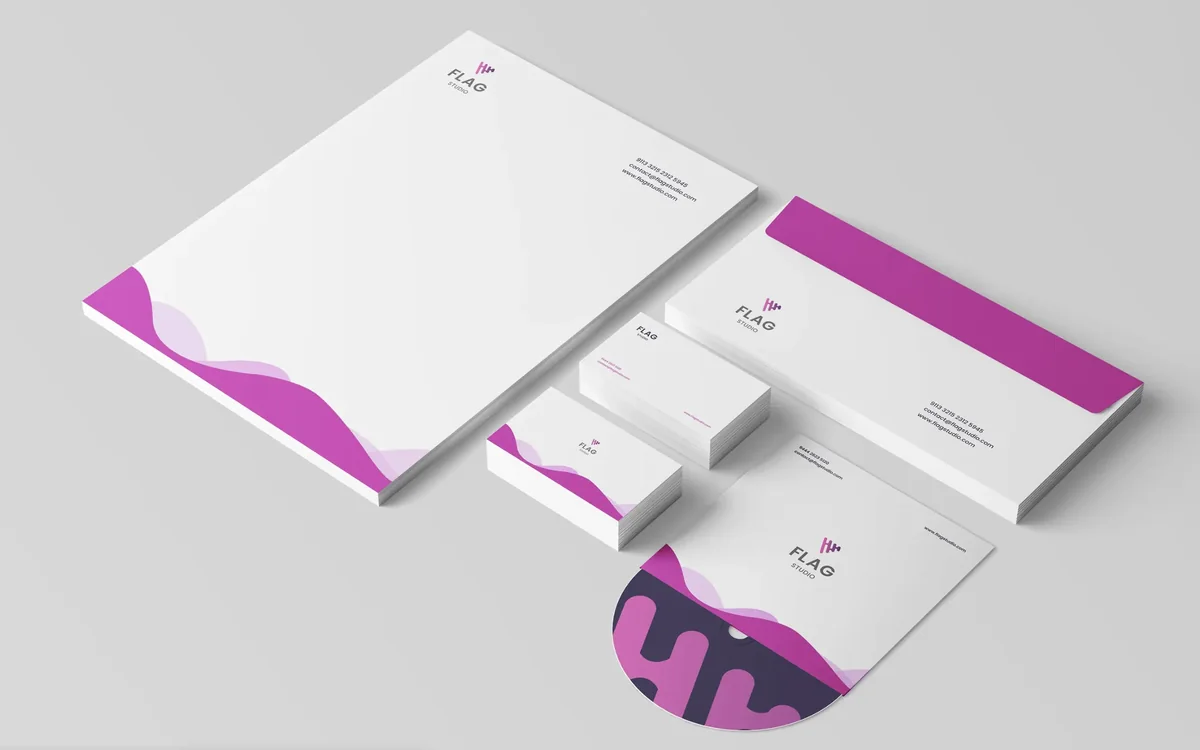 FLAG Studio — stationery set